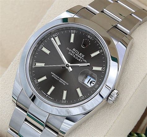 rolex slate grey oyster perpetual